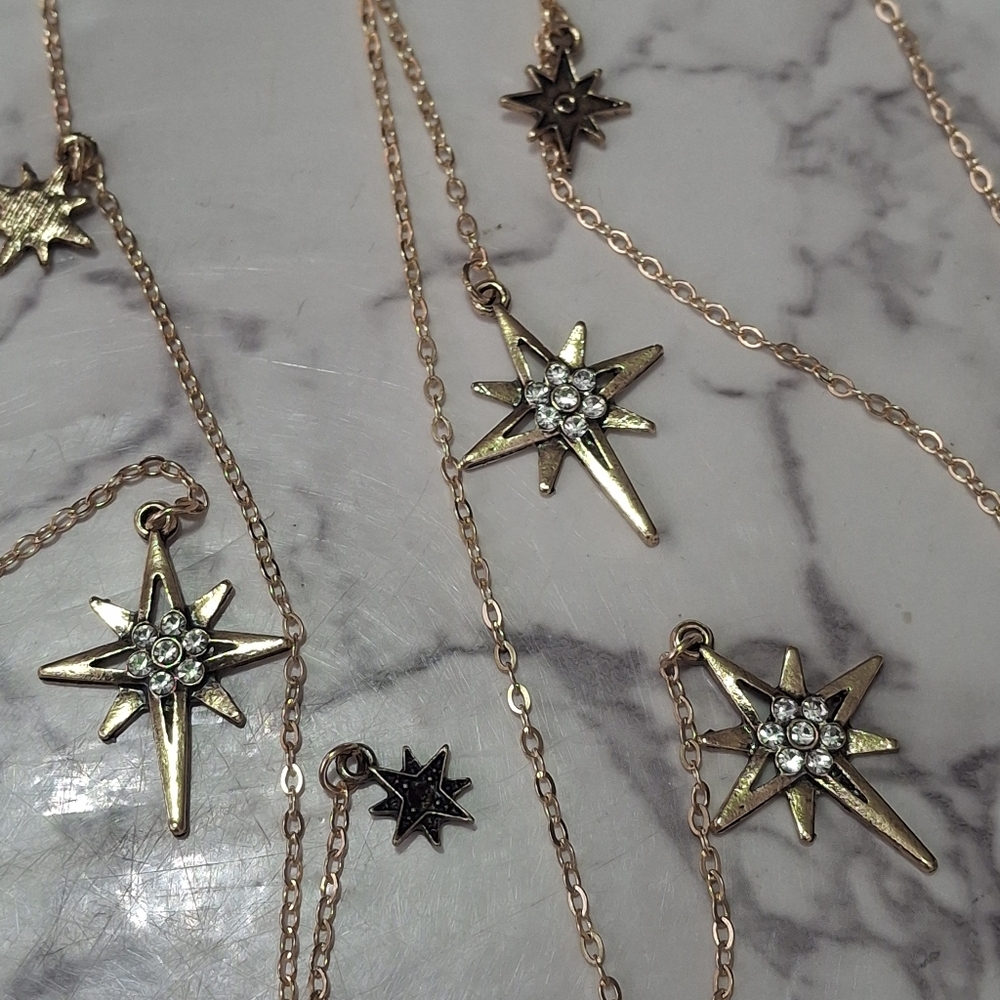 Celestial Galaxy Starry Necklace - image 8